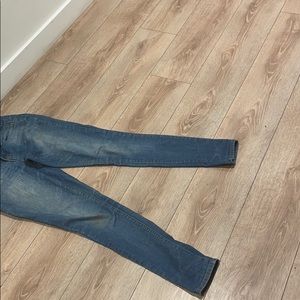 Blue jeans lightly use